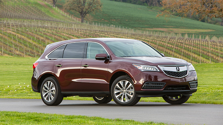 2014 Acura MDX and RDX Selected as Edmunds.com Top Rated Vehicles