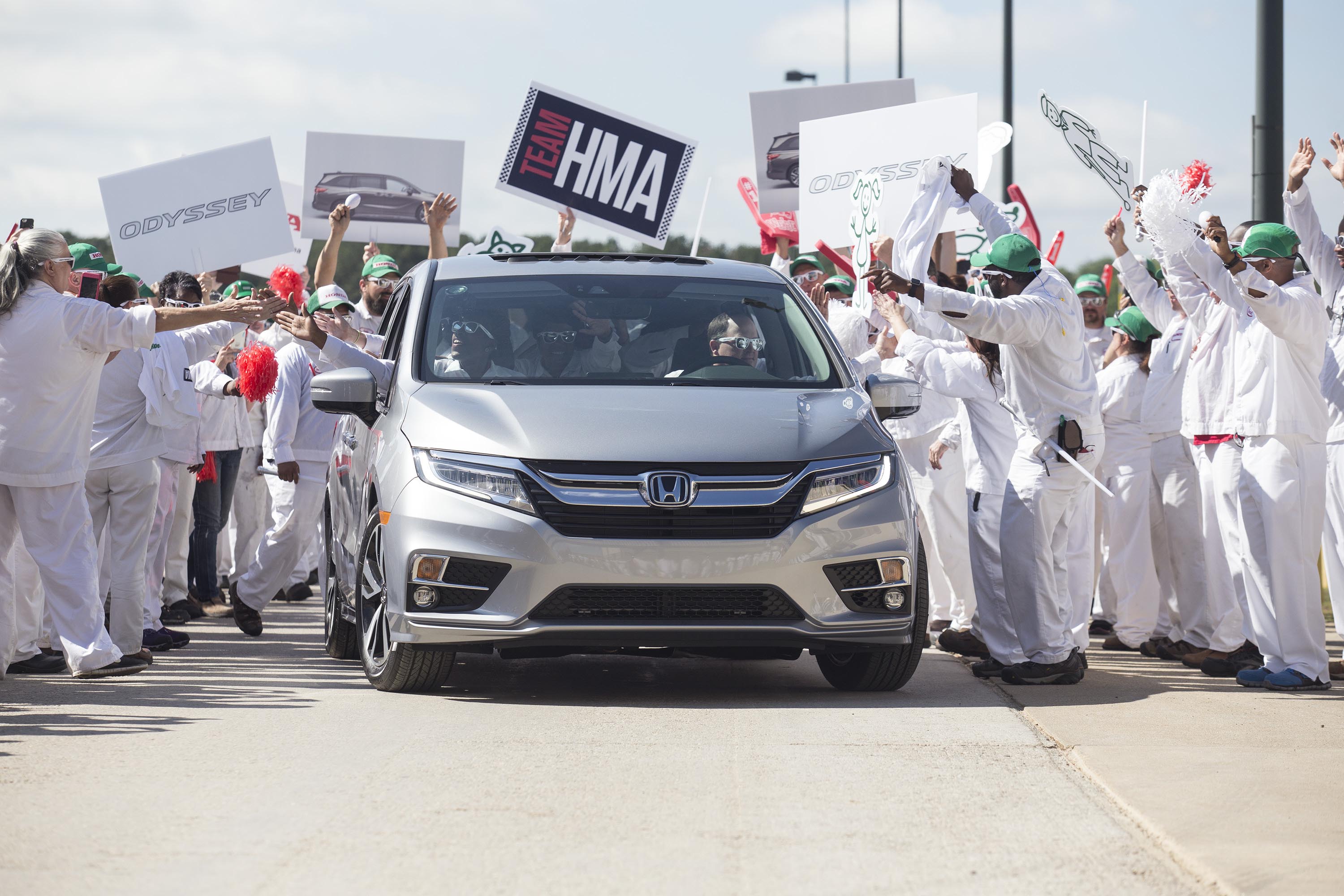 ​All-New 2018 Honda Odyssey Minivan Begins Mass Production in Alabama