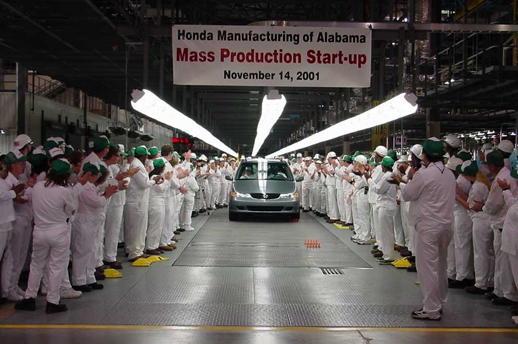 Honda’s Alabama Auto Plant Marks 20 Years of Auto Production